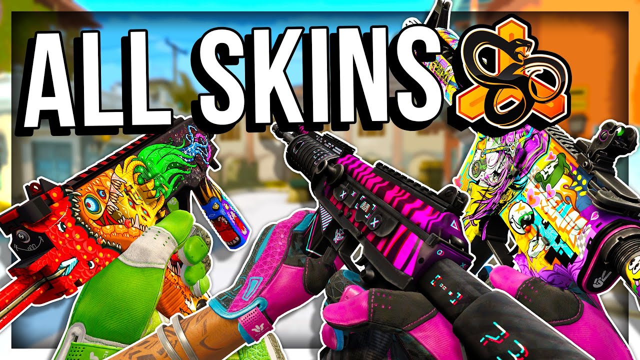 ALL NEW SNAKEBITE CASE SKINS (INGAME SHOWCASE)