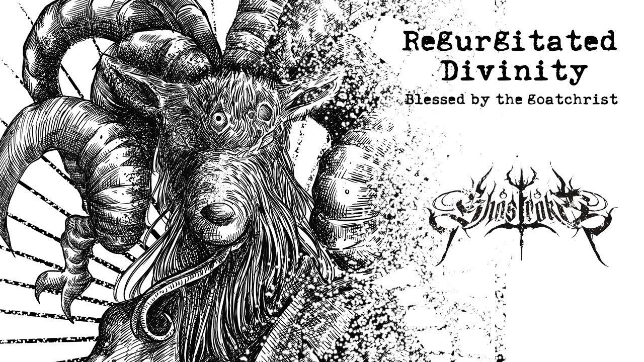 Speed Ink - Blessed By The Goatchrist - Blackwork - Death Metal Illustration