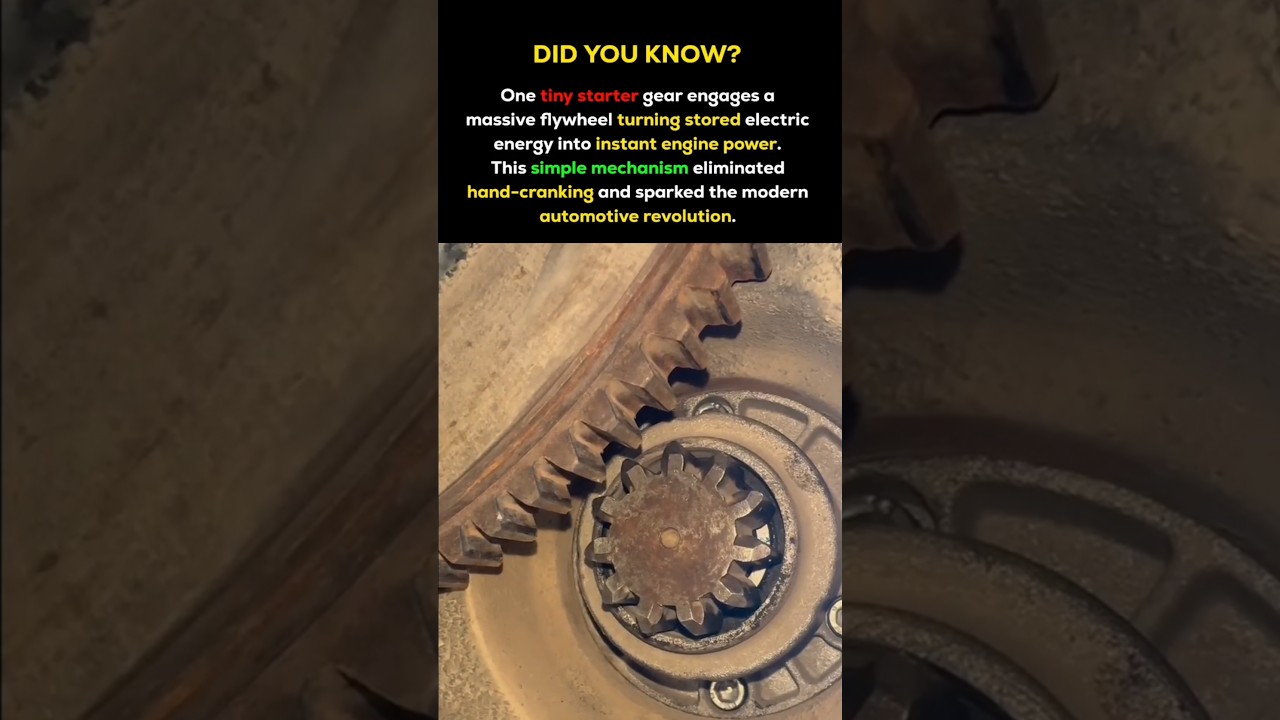 One Tiny Gear vs a Massive Engine  Engineering Explained 