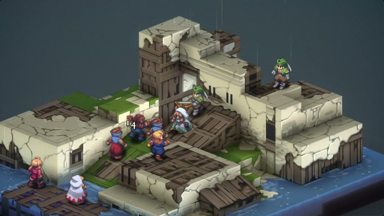 Final Fantasy Tactics Ivalice Chronicles (ПК) Сюжетная битва №7 — Битва у логова разбойников