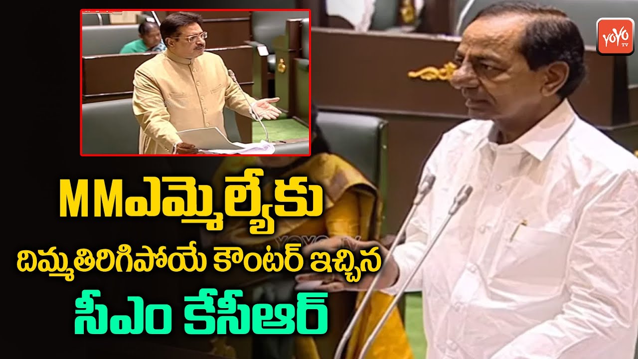 CM KCR STRONG COUNTER  To MIM MLA Abdullah Balala inTelangana Assembly | KTR | Harsih Rao | YOYO TV