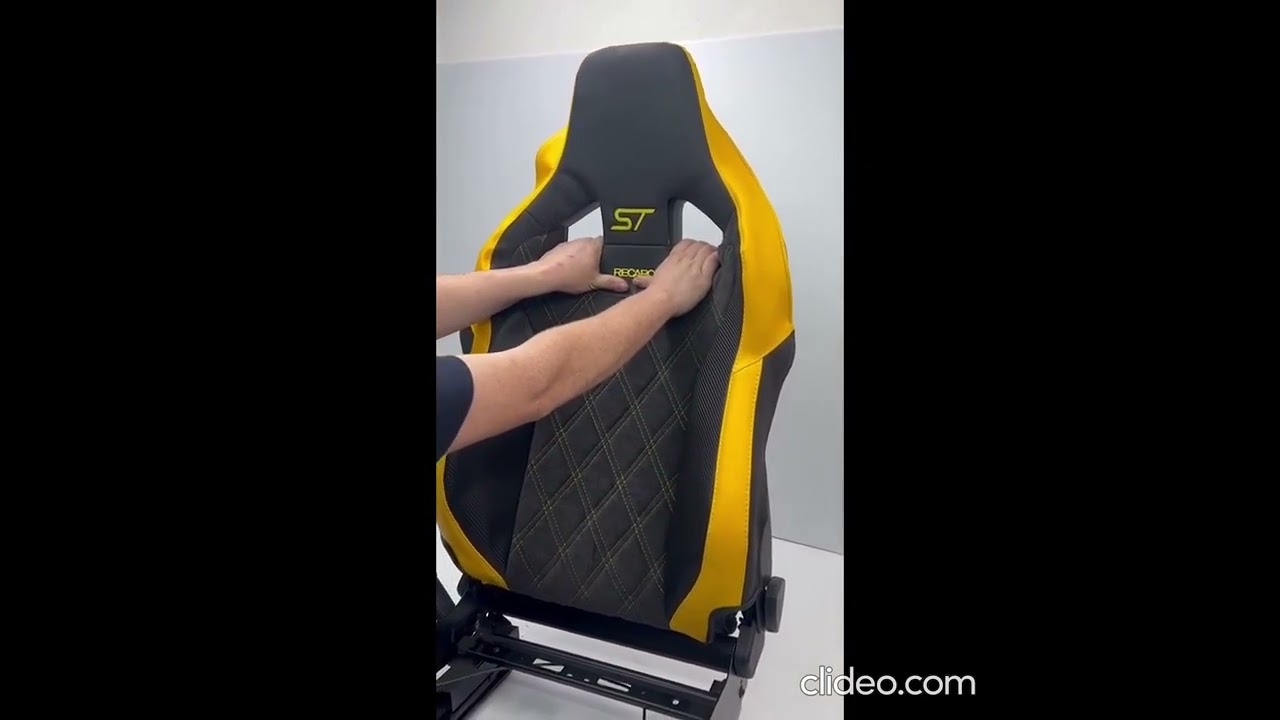 FORD FOCUS RS CS RECARO TAILORED SEAT COVER FITTING INSTRUCTIONS