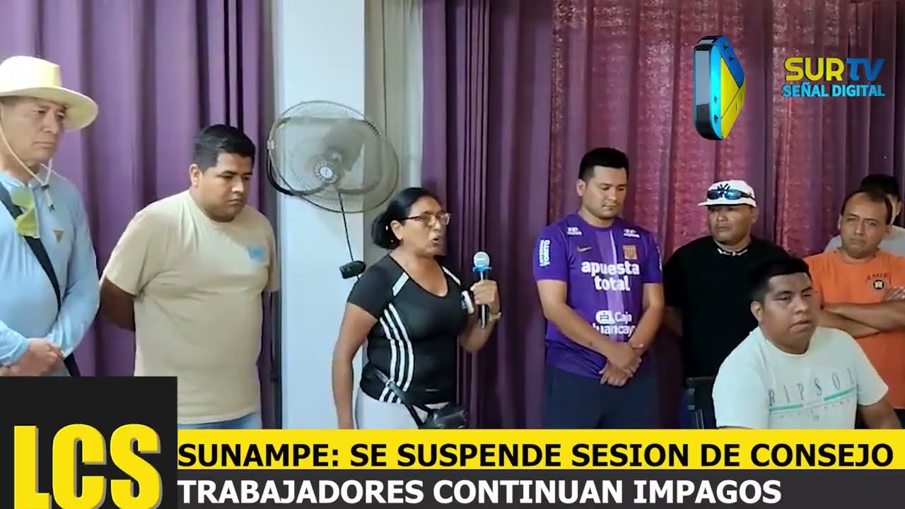 SE SUSPENDE SESION DE CONSEJO EXTRAORDINARIO Y OBREROS IMPAGOS VAN A LA HUELGA