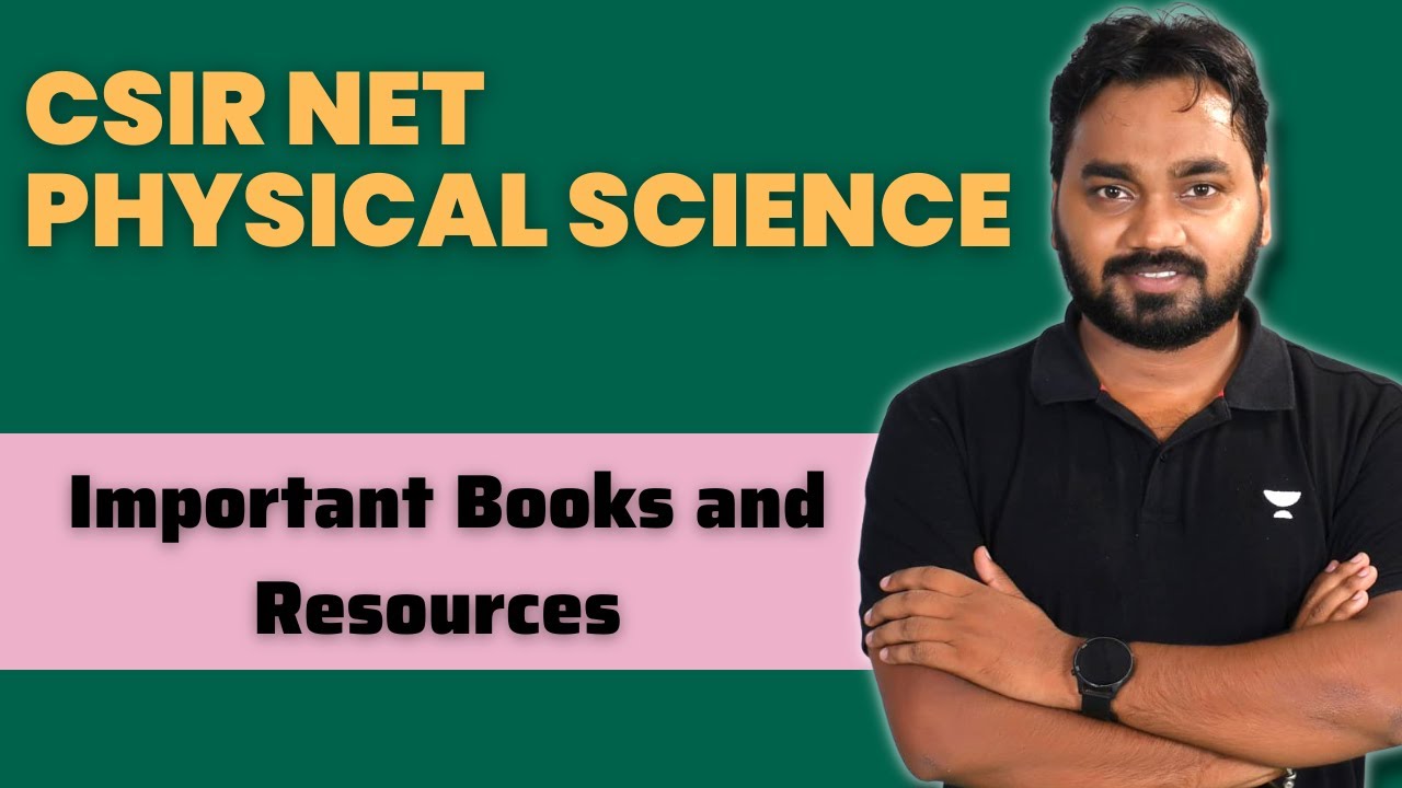 CSIR NET || Books And Resource List || Physical Science