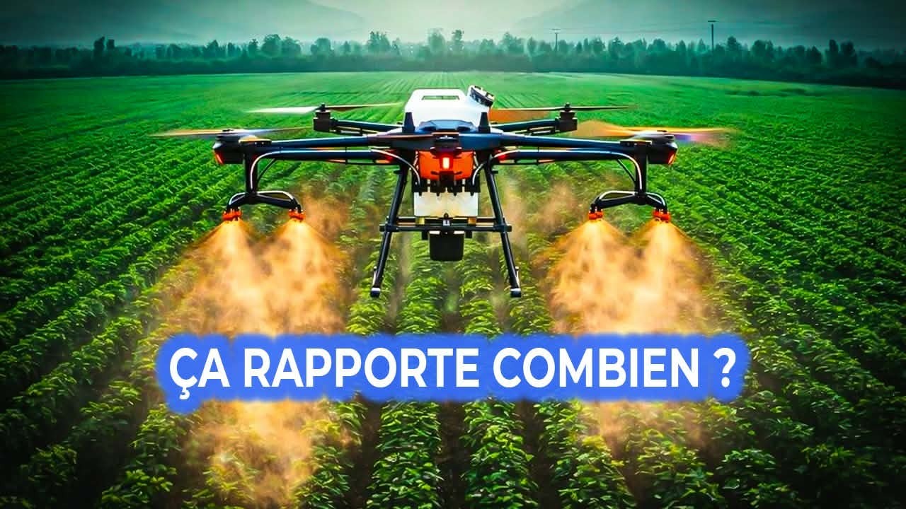 Gagne de l'argent avec ton drone : voici un secteur très rentable