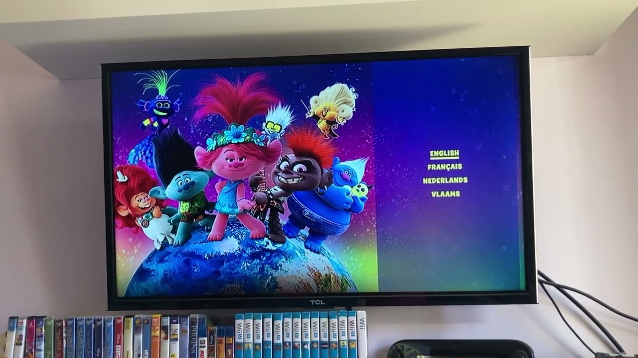 Trolls World Tour 2020 Full Opening DVD Menu Walkthrough Australia 