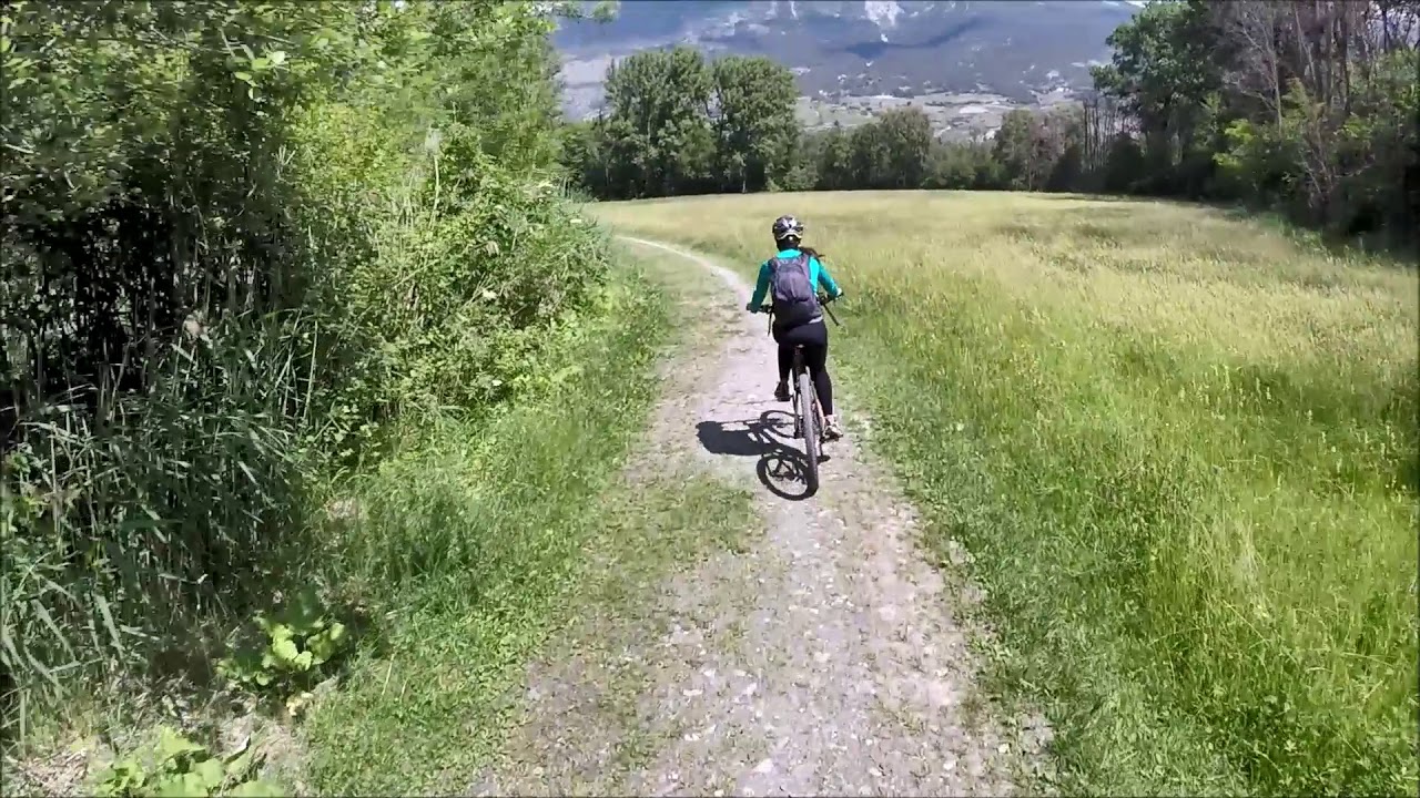 VTT Sierre - Forêt des Finges - Susten - Pfywald, Valais, Suisse, 30-05-2020