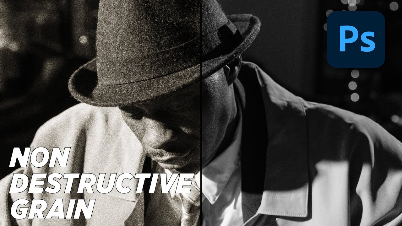 The right way of applying Grain in Photoshop non-destructively