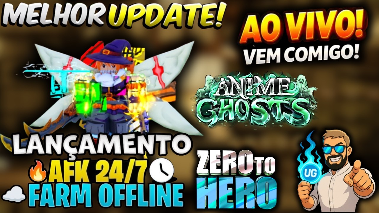 ANIME GHOST UPDATE RAID DUNGEON FARM ~ MINERANDO ROBLOX 🔴 (LIVE INFINITA) 📢 #roblox #ugphone
