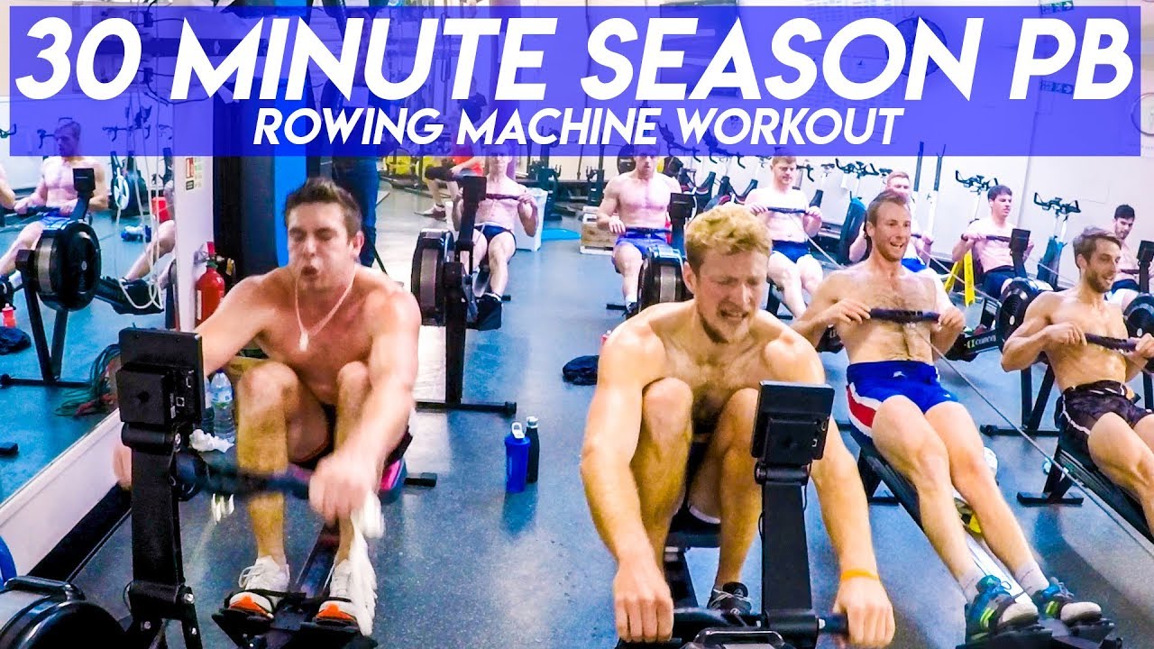 30 MINUTE ROWING MACHINE SEASON PB