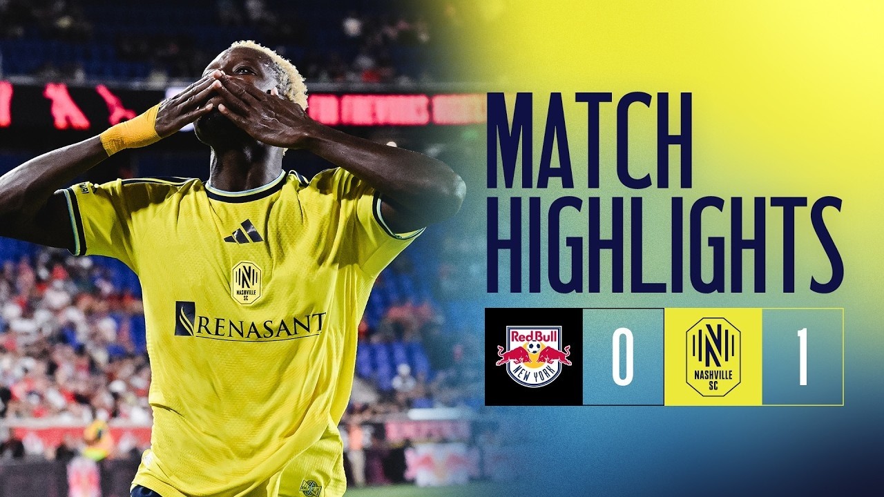 Nashville SC Beat Red Bull New York at the Death | Match Highlights
