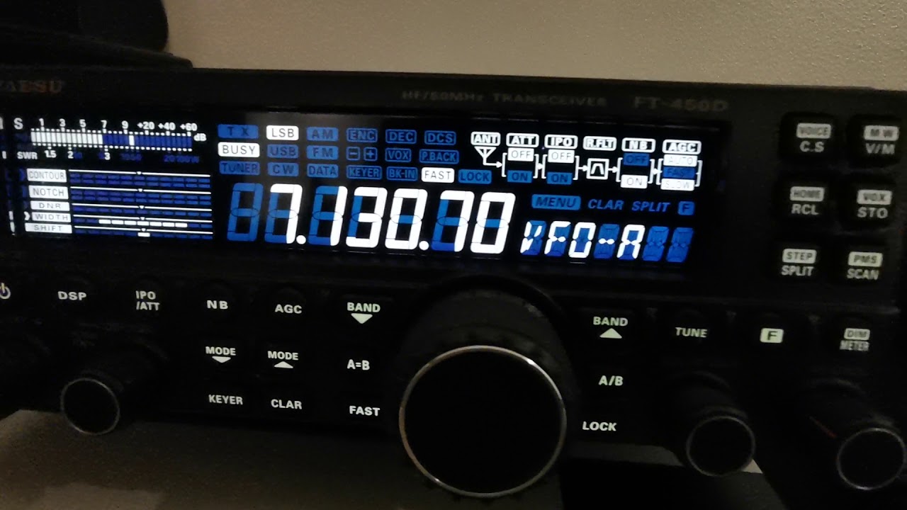 Icom 7300 vs yaesu ft 450D 😁Porownanie odbioru