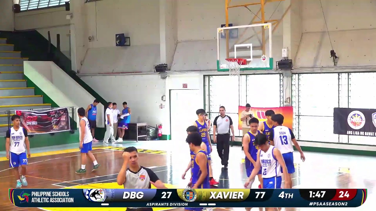 PHILIPPINE SCHOOLS ATHLETIC ASSOCIATION SEASON 2 | DBG VS XAVIER | SENIORS DIVISION
