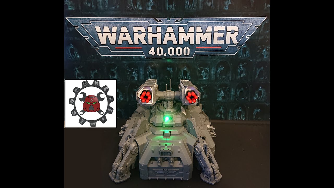 [W40K] Bunker Hammerfall - Rotatif avec tir de missiles - WIP:90%