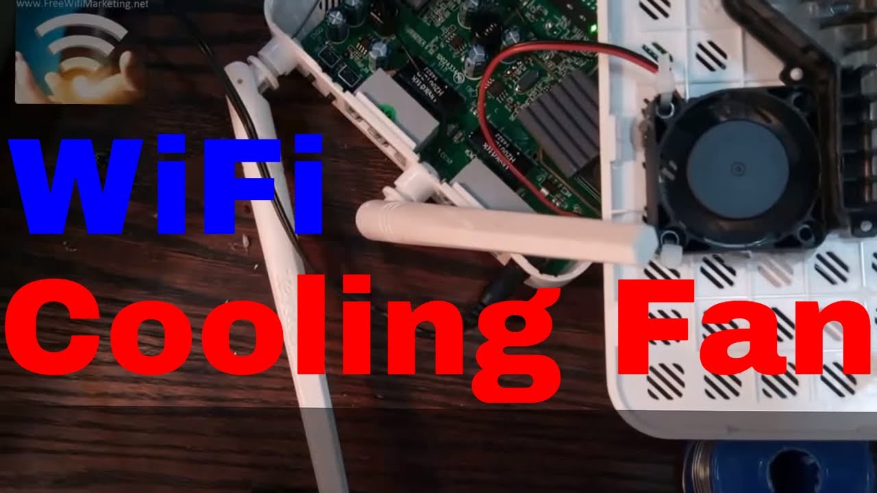 How to add cooling fan to Smart Wifi router Tenda FH1205 Dual Band