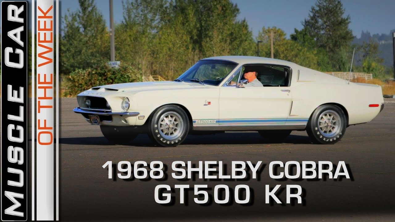 Обзор Shelby GT500KR 428 Cobra Jet 1968 года: маслкар недели. Видеовыпуск 249. V8TV