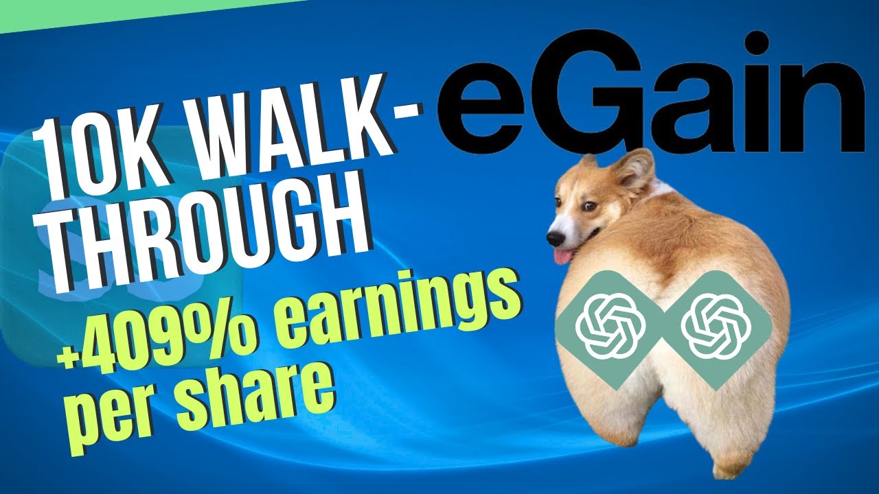 Bureacracies LOVE using ChatGPT - 2023 EGAN 10K