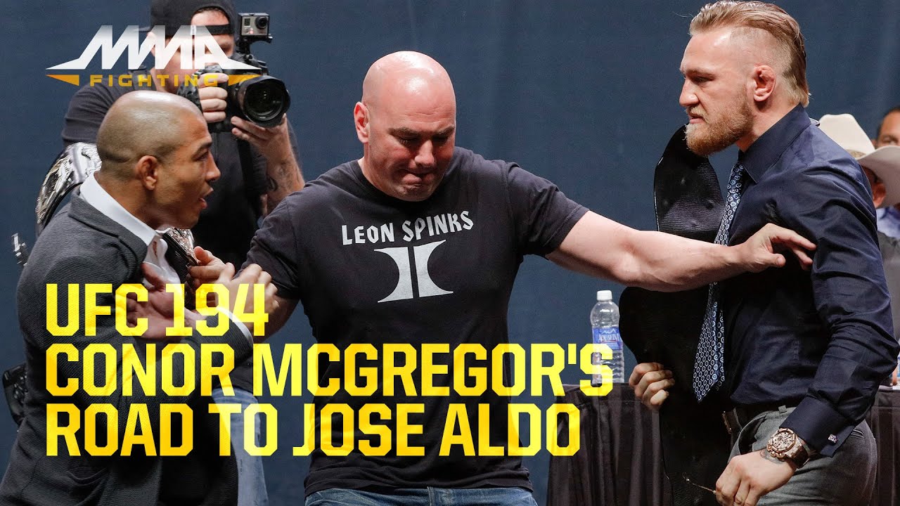 UFC 194: Conor McGregor's Road to Jose Aldo
