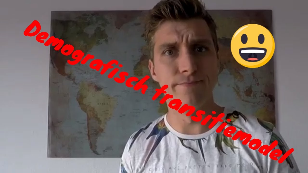 Aardrijkskunde Kennisclips - DEMOGRAFISCH TRANSITIEMODEL (bevolkingpiramide / geboortecijfer......)