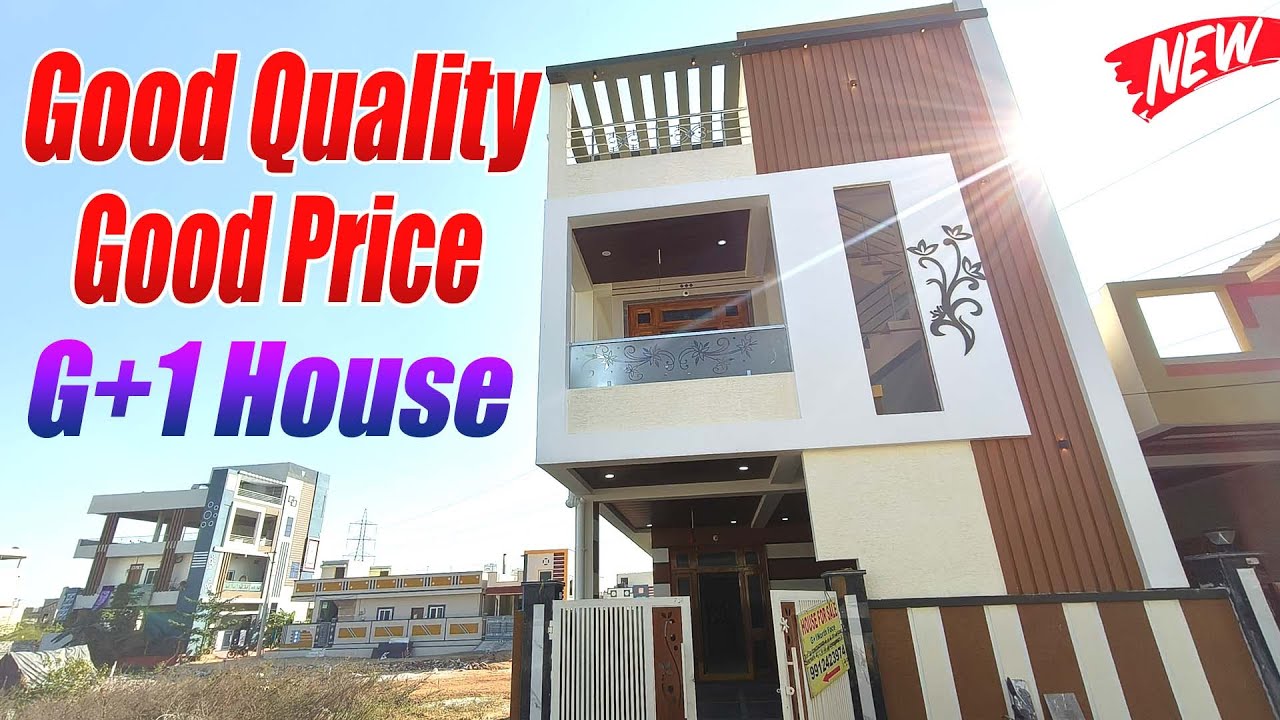 Good Quality and Good Price G+1 New House for- Property 05