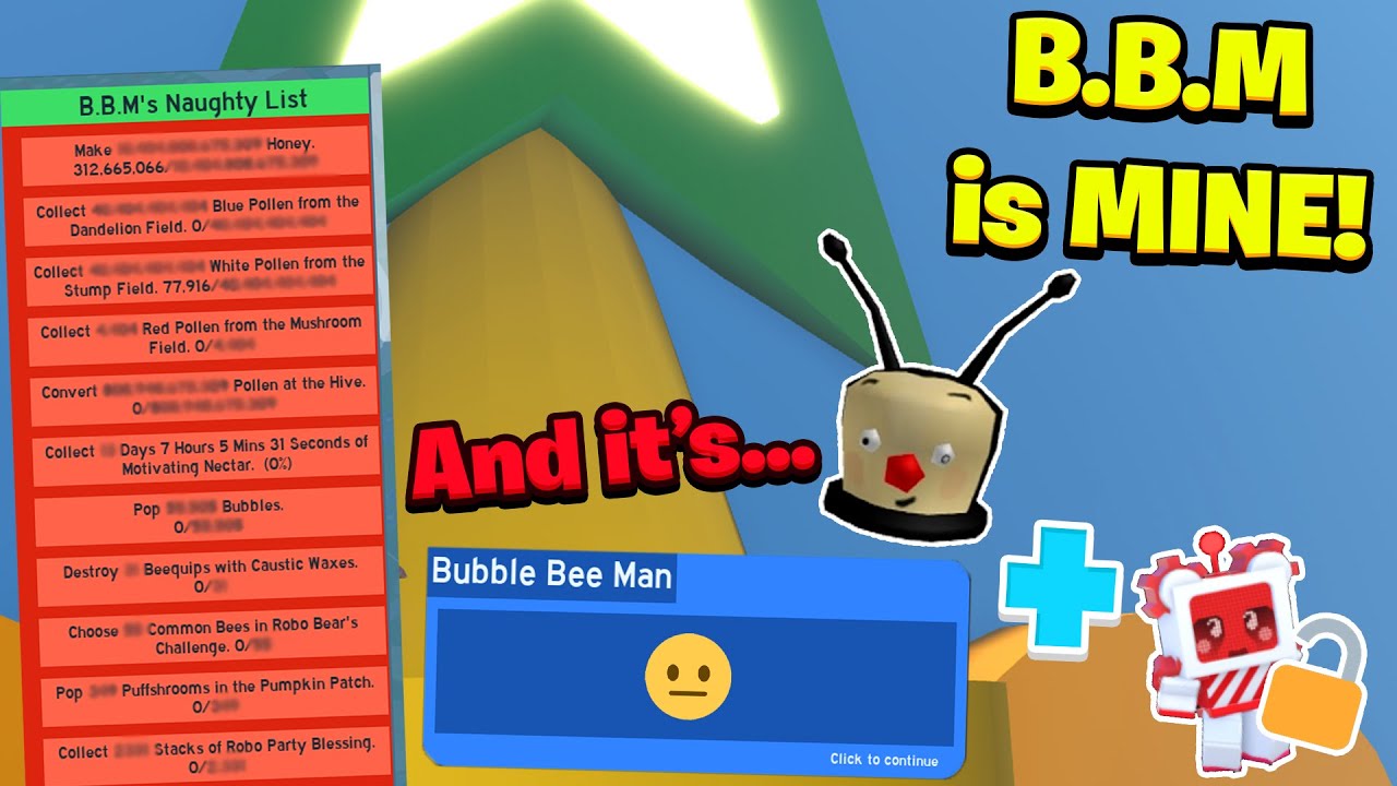 BBM Quest МОЙ! + Разблокировка детеныша перечной мяты! (Bee Swarm Simulator)