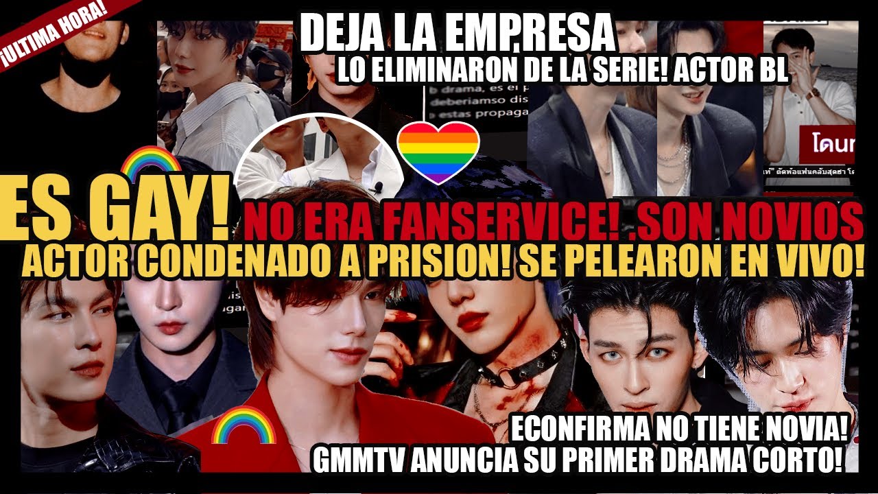 TRAGEDIA! Se pelearon en vivo! Actor bl ES GAY🌈😯NO ERA FANSERVICE! Condenado a PRISION!
