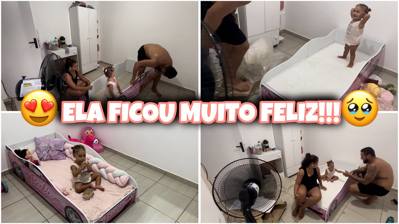 MONTEI A CAMA TEMÁTICA DA MINHA FILHA E ELA AMOU!!!