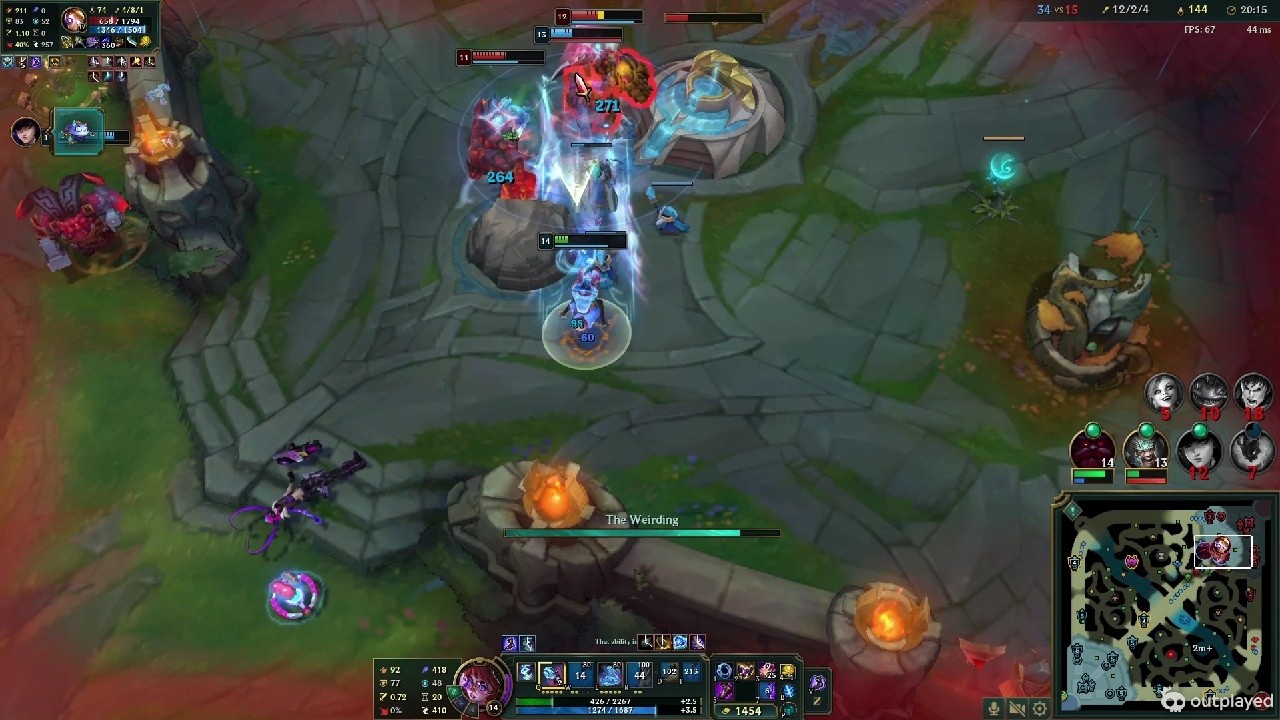 Playing Aurora mid, I think I found my second champ! (1v9)