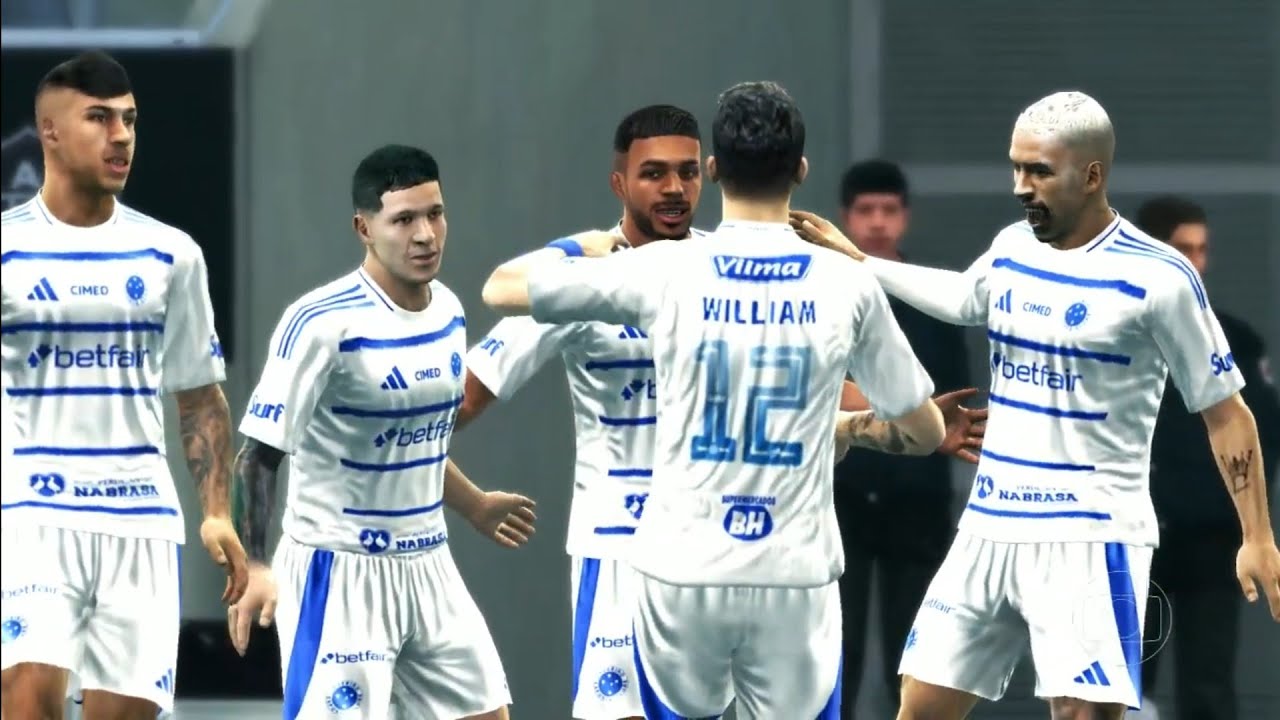ATLÉTICO-MG X CRUZEIRO - COPA DO BRASIL 2025 - PES 2013