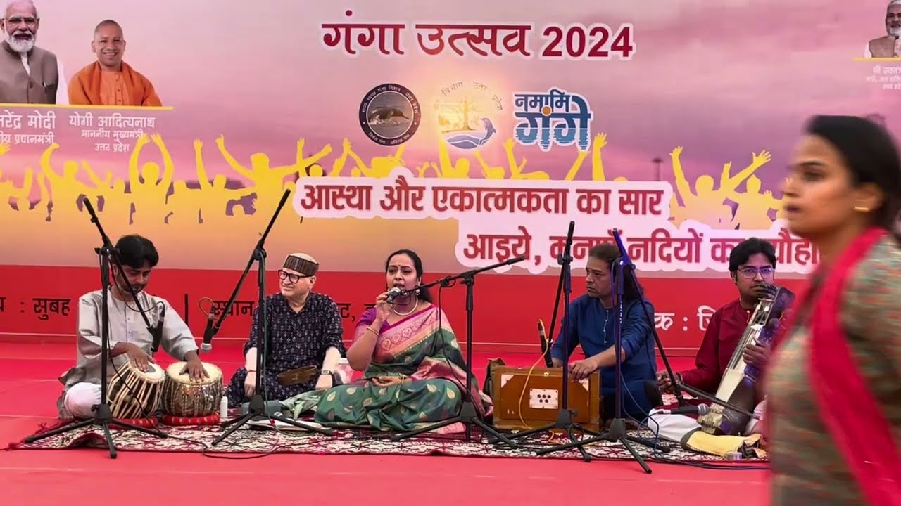Shiv-Stuti in Raag Pahadi by Dr Ragini Sarna at Ganga Utsav Namo Ghaat Varanasi on 4th November 2024