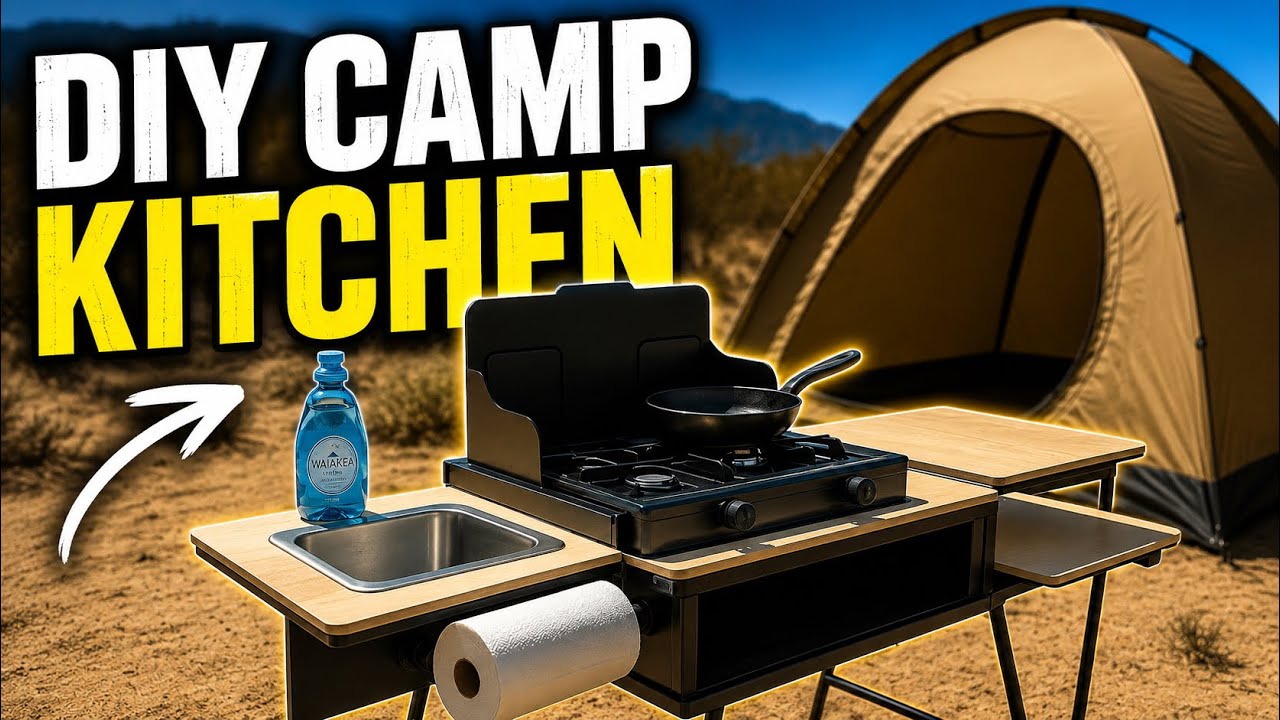 DIY Camp Kitchen V2 (коробка для перекуса своими руками)