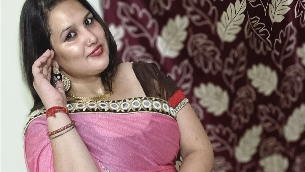 Low Waist Saree Draping Night Time hanky tucked