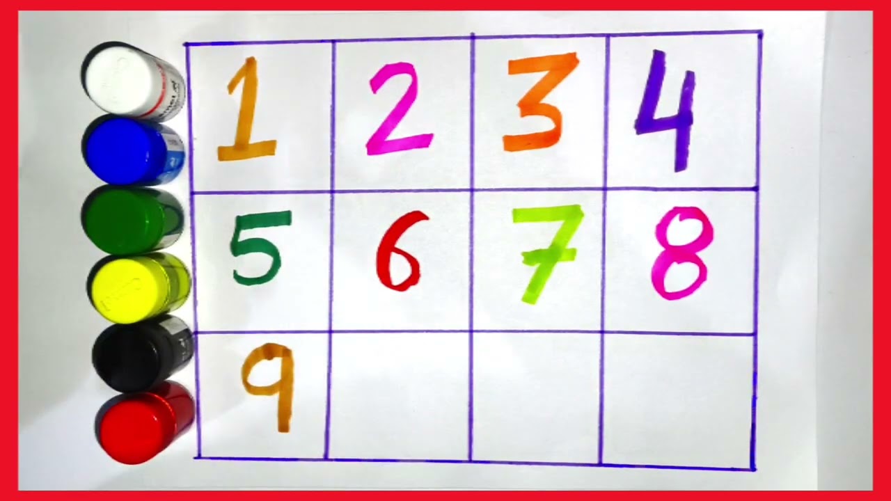 One two three earn to count 123 Numbers,1 to 100 counting, alphabet a to z, ABCD1