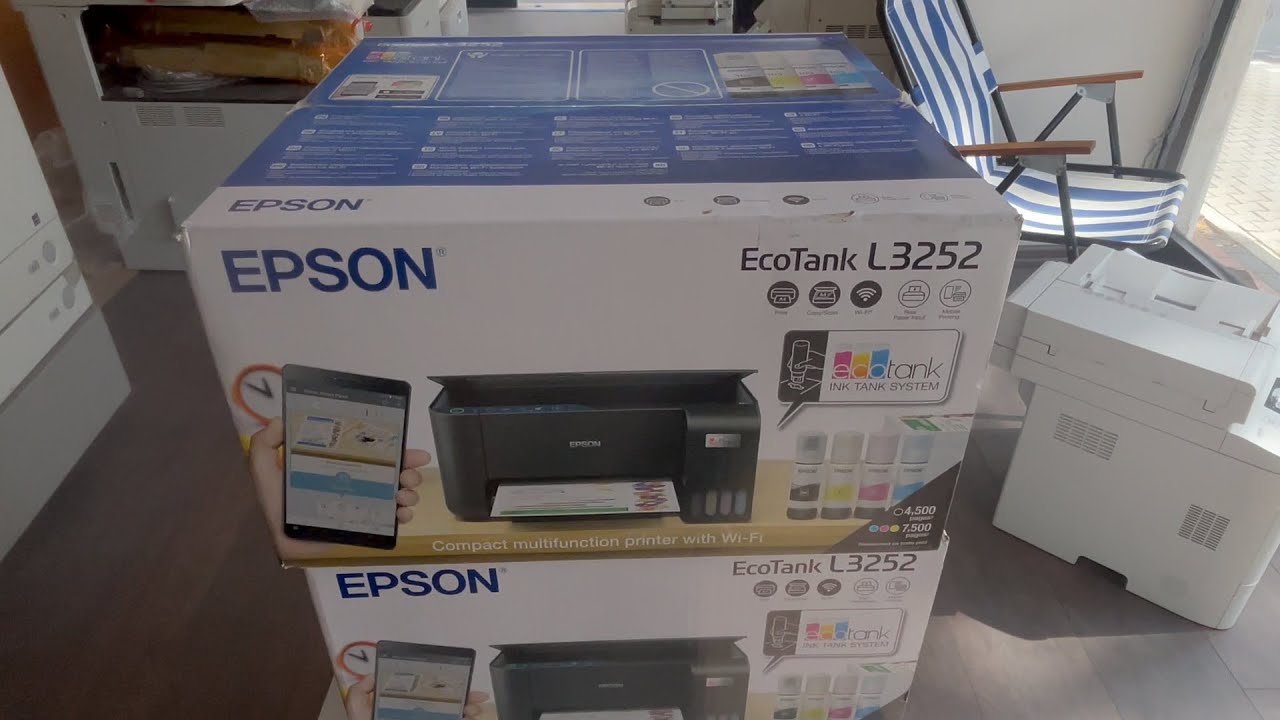 Epson EcoTank / Supertank Printers review, unboxing, installation. How to refill Epson EcoTank ink?