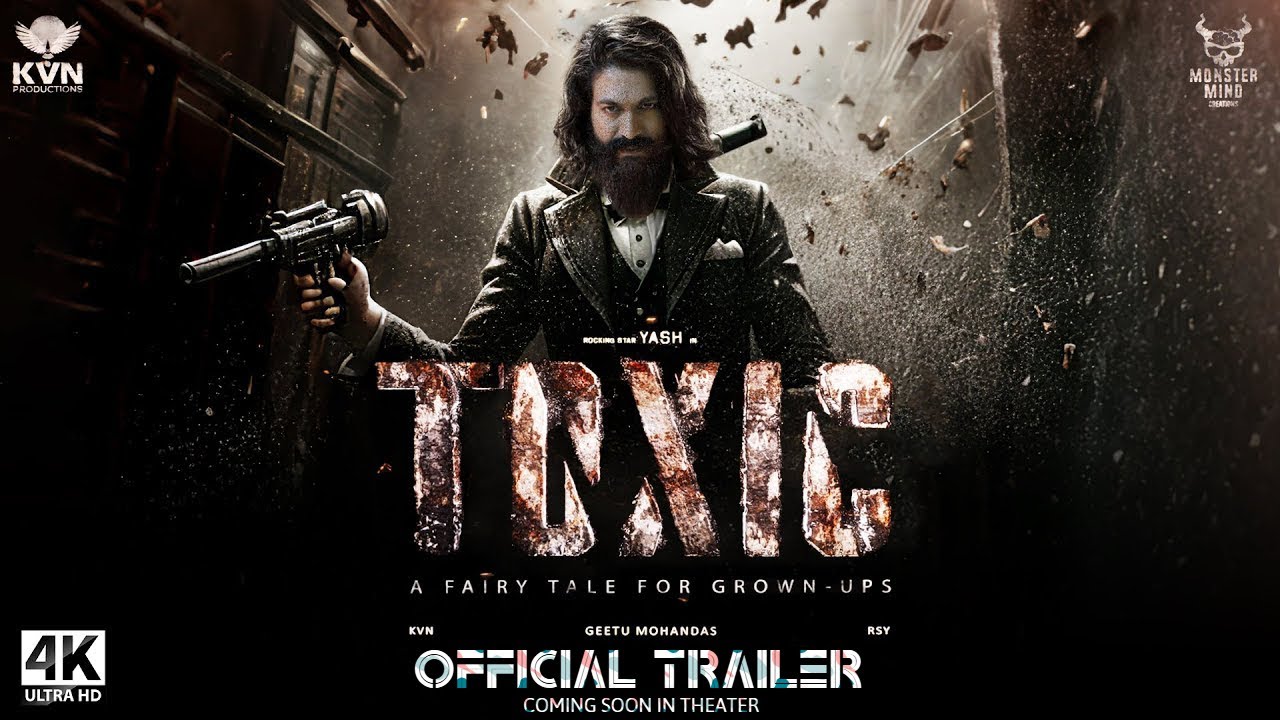 TOXIC Official Trailer | Rocking Star Yash & Kareena Star in THIS Epic Film! | KVN Productions!