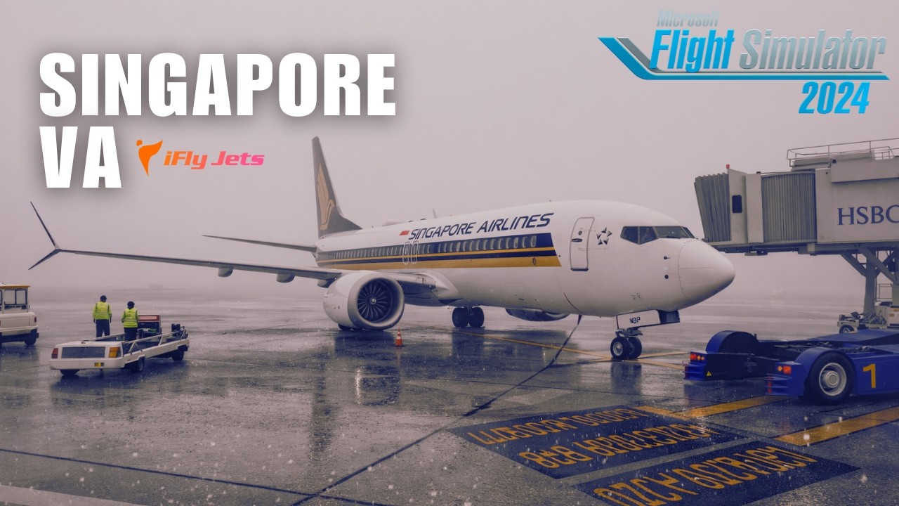 🟠 LIVE! MICROSOFT FLIGHT SIMULATOR 2024 | iFly Jets B737-8 Max | Singapore - Phuket | VATSIM