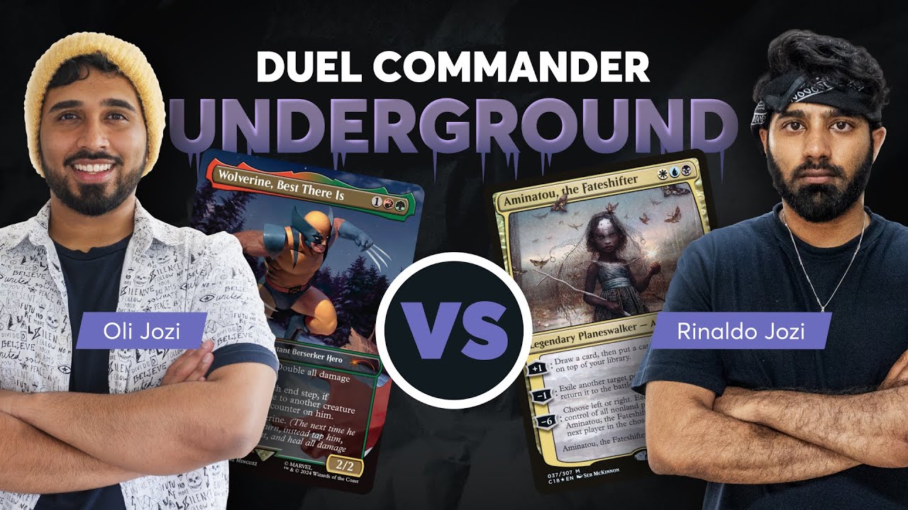 Wolverine vs. Aminatou | Duel Commander Rogue Decks | MTG
