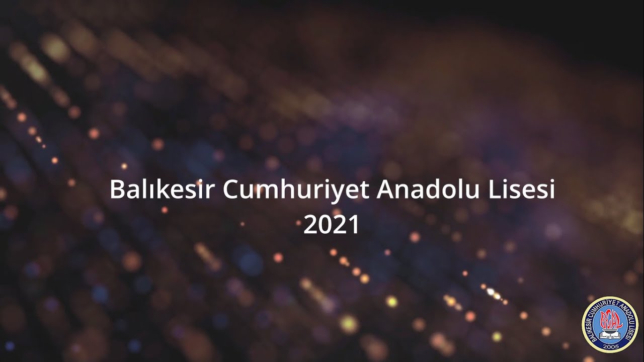 Balıkesir Cumhuriyet Anadolu Lisesi 2021