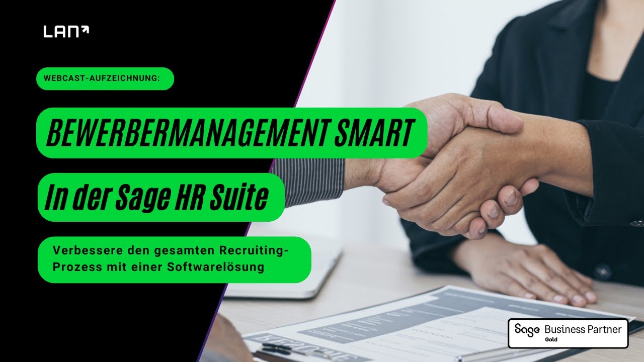 Webinar zur HR Suite: Bewerbermanagement Smart