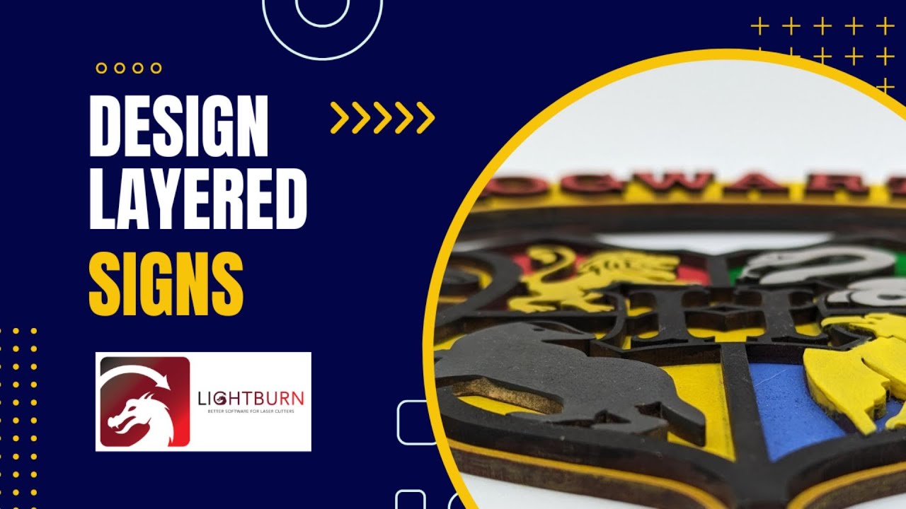 Laser-Cut Your Way to Jaw-Dropping Multi-Layered Signs with LightBurn