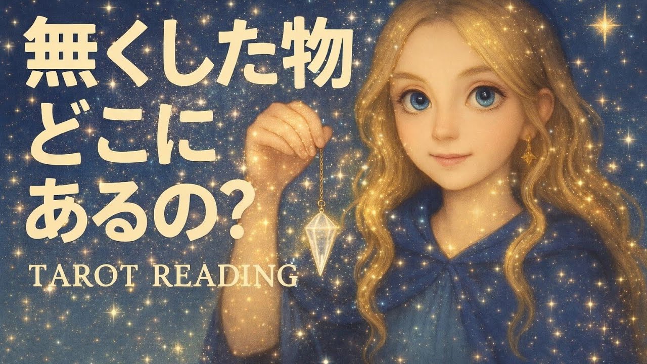 無くした物どこにあるの？😢タロット占い🔮✨三択🌼🌷🍀