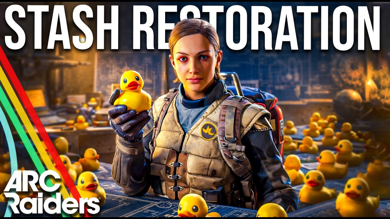 Arc Raiders Stash Restoration - BPs, Rubber Ducks & Raids!