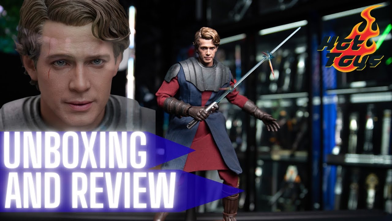 Распаковка и обзор Hot Toys Энакин Скайуокер Войны клонов Асока