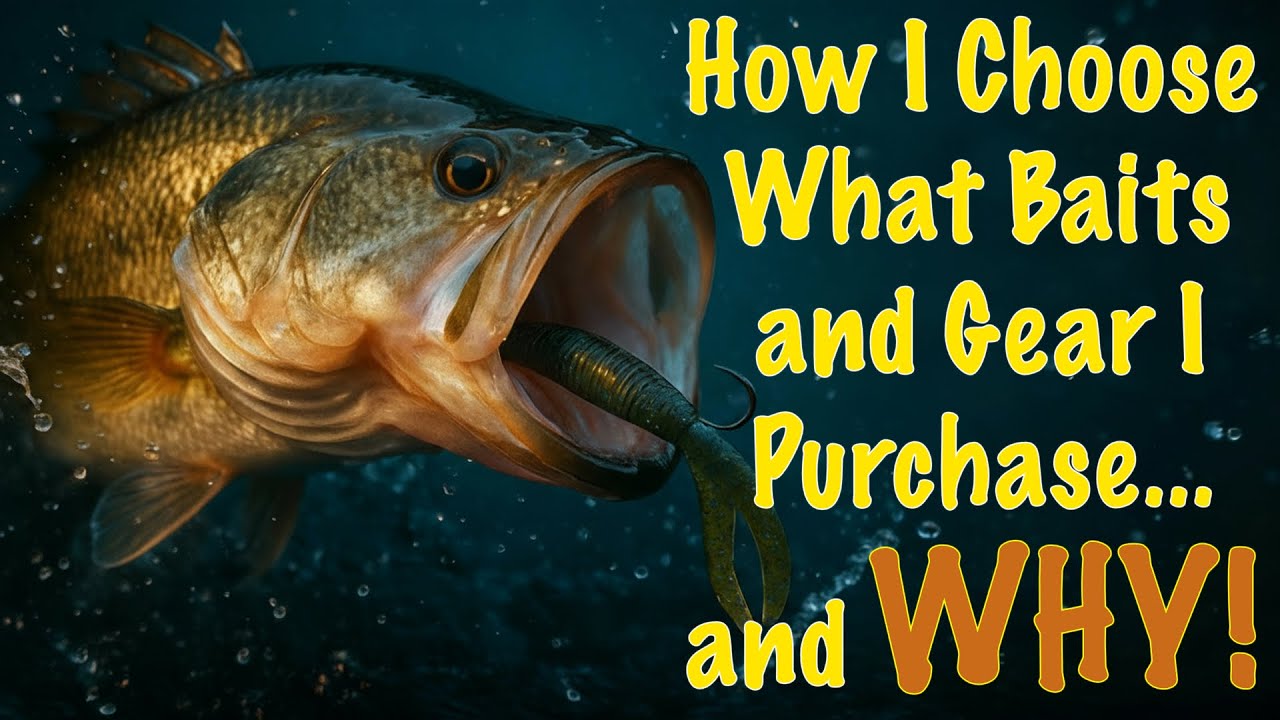 How I Decide Which Baits and Gear I Purchase... And WHY!