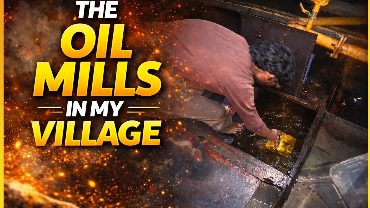 OIL 🛢 MILL in my village  🤔 