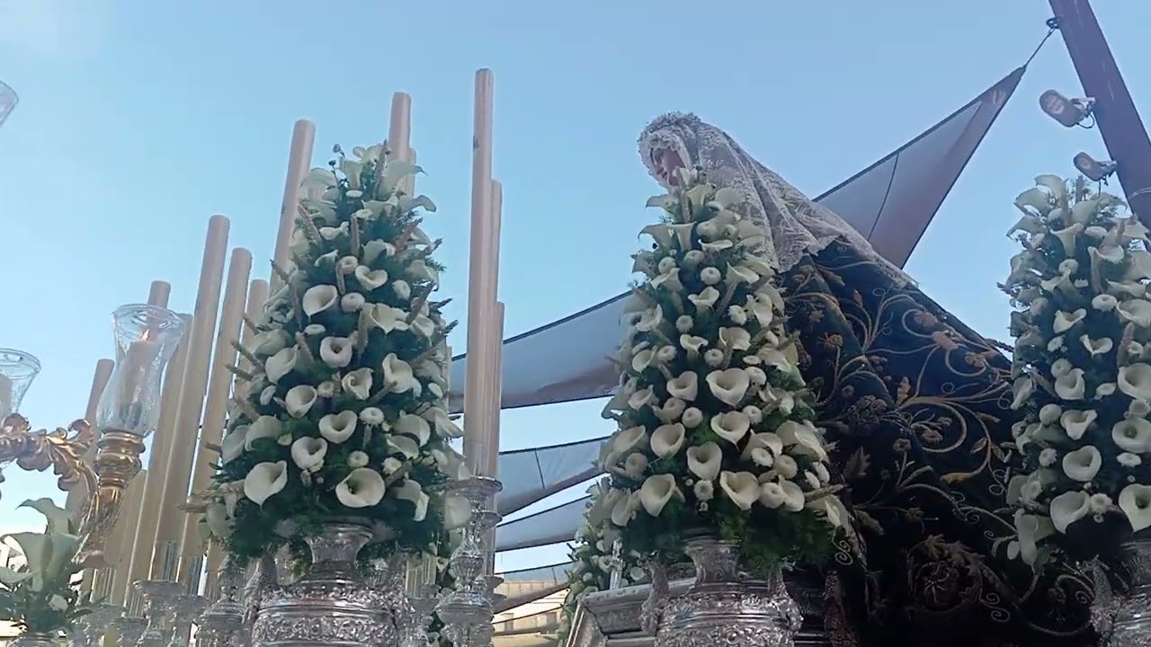 Traslado de la Virgen de la Esperanza al Panteón Marinos Ilustres San Fernando, 2025