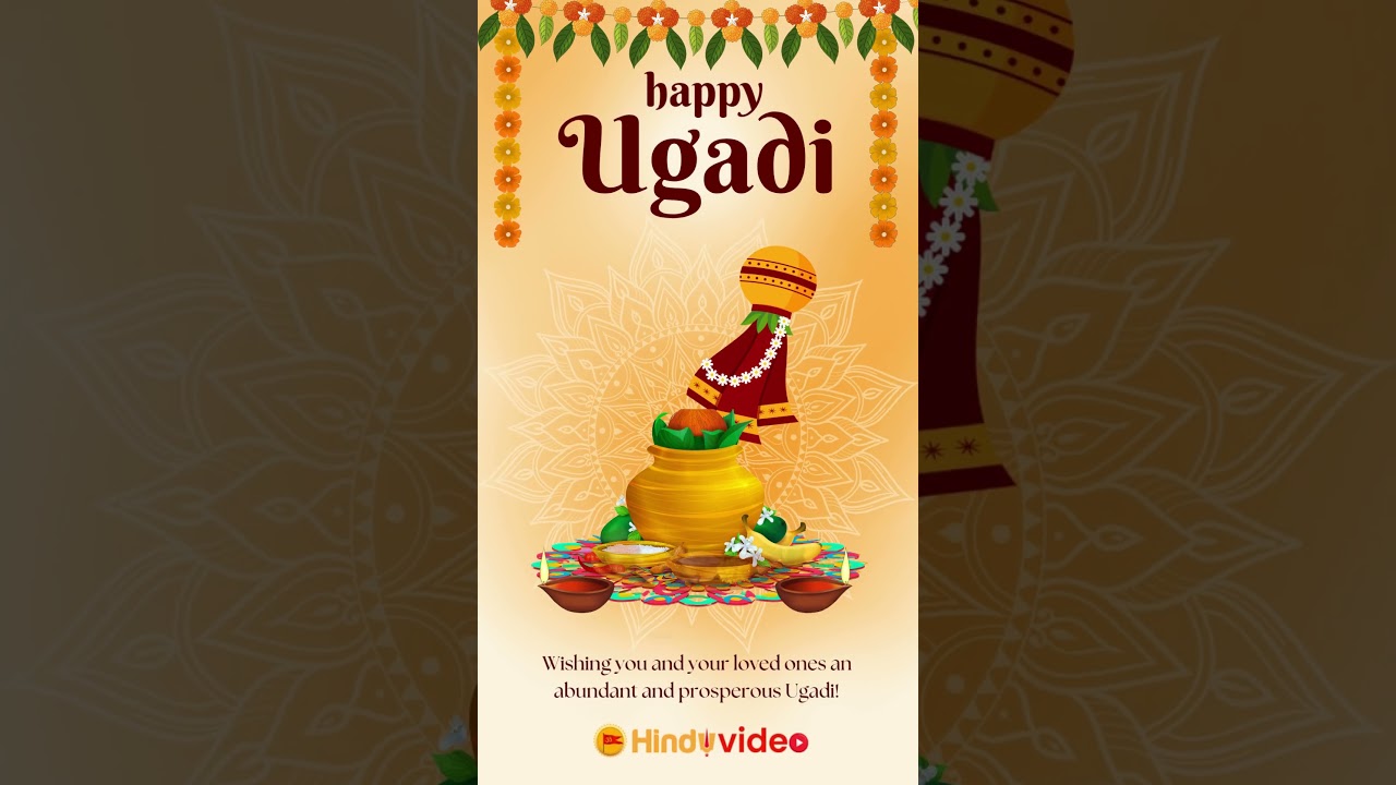 Happy Ugadi 2025 to All Hindus Worldwide | Special Ugadi Wishes from Hindutone #ugadi #hindu #hindus