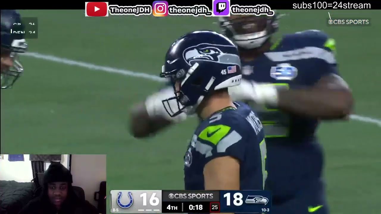 Indianapolis Colts vs. Seattle Seahawks Game Highlights | NFL 2025 Season Week 15