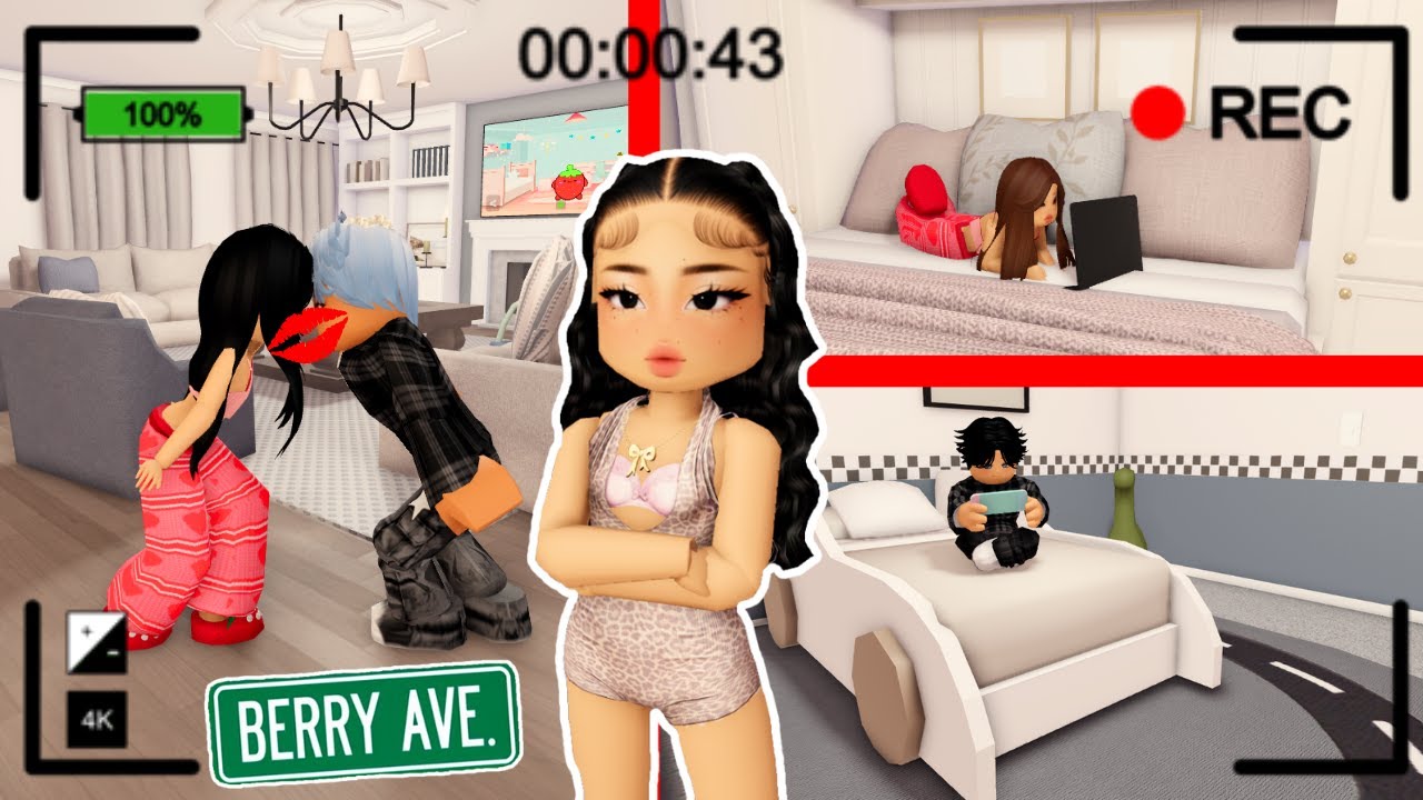 VIGILO A MIS HIJOS A LAS 3AM POR LAS CAMARAS *NO PUEDO CREER LO QUE HACEN* BERRY AVENUE ROBLOX