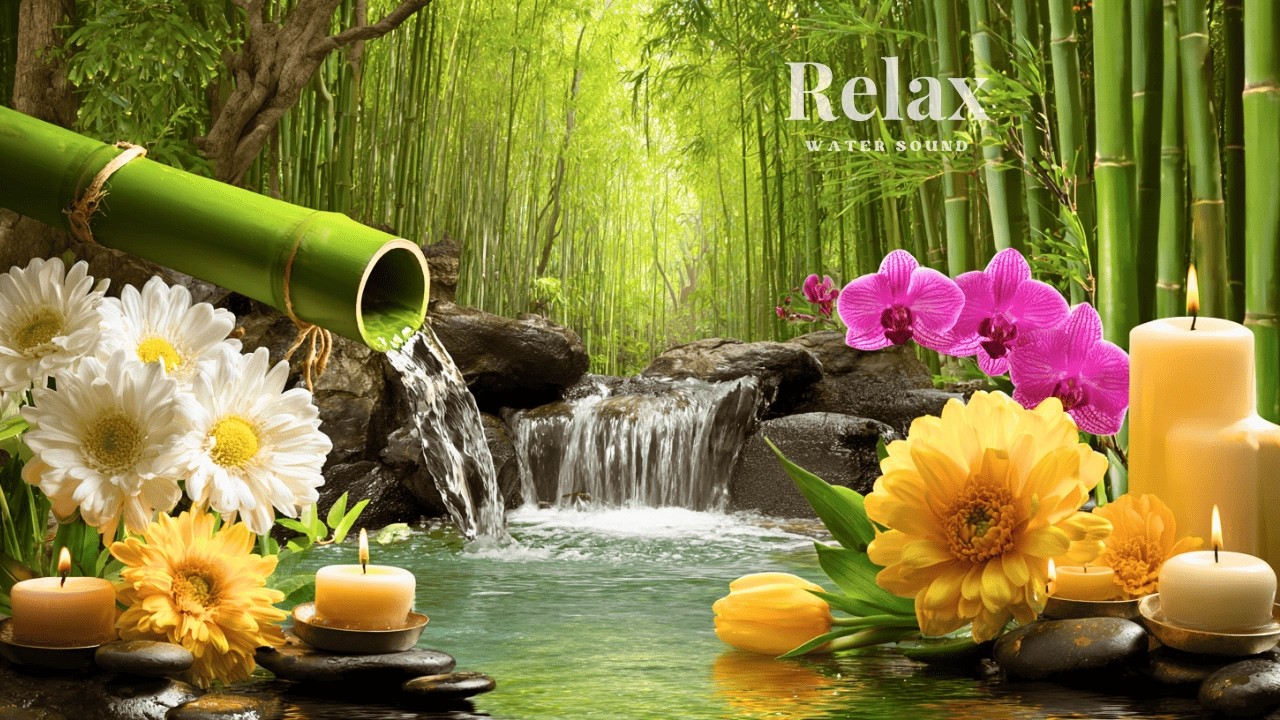 Relaxation Music for Healing + Sounds of Water 🌿 Relieve Stress, Anxiety & Depression,Heal Your Mind